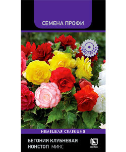 Бегония клубневая Нонстоп микс Бегония клубневая Нонстоп микс