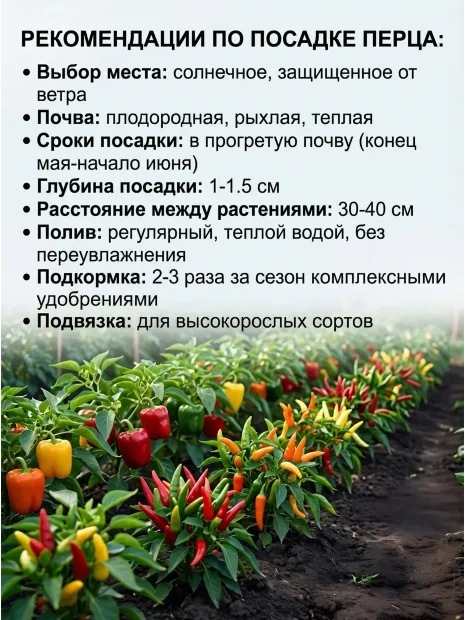 Перец сладкий Вождь краснокожих семена 