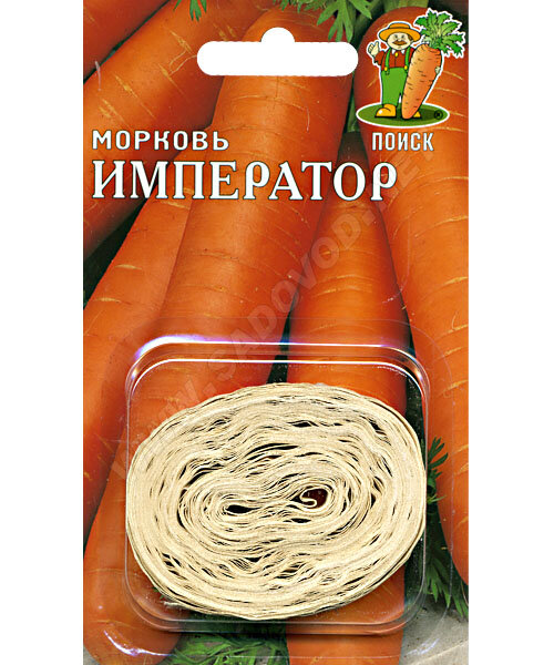 Морковь на ленте Император семена 